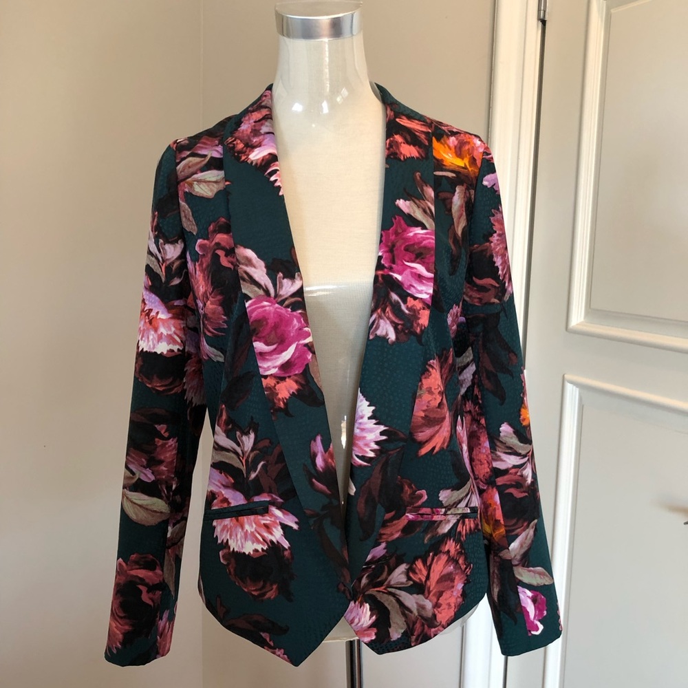 Cartonnier Anthropologie Floral Blazer